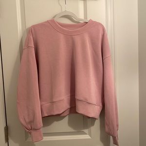 Lululemon Softstreme Perfectly Oversized Cropped Crew